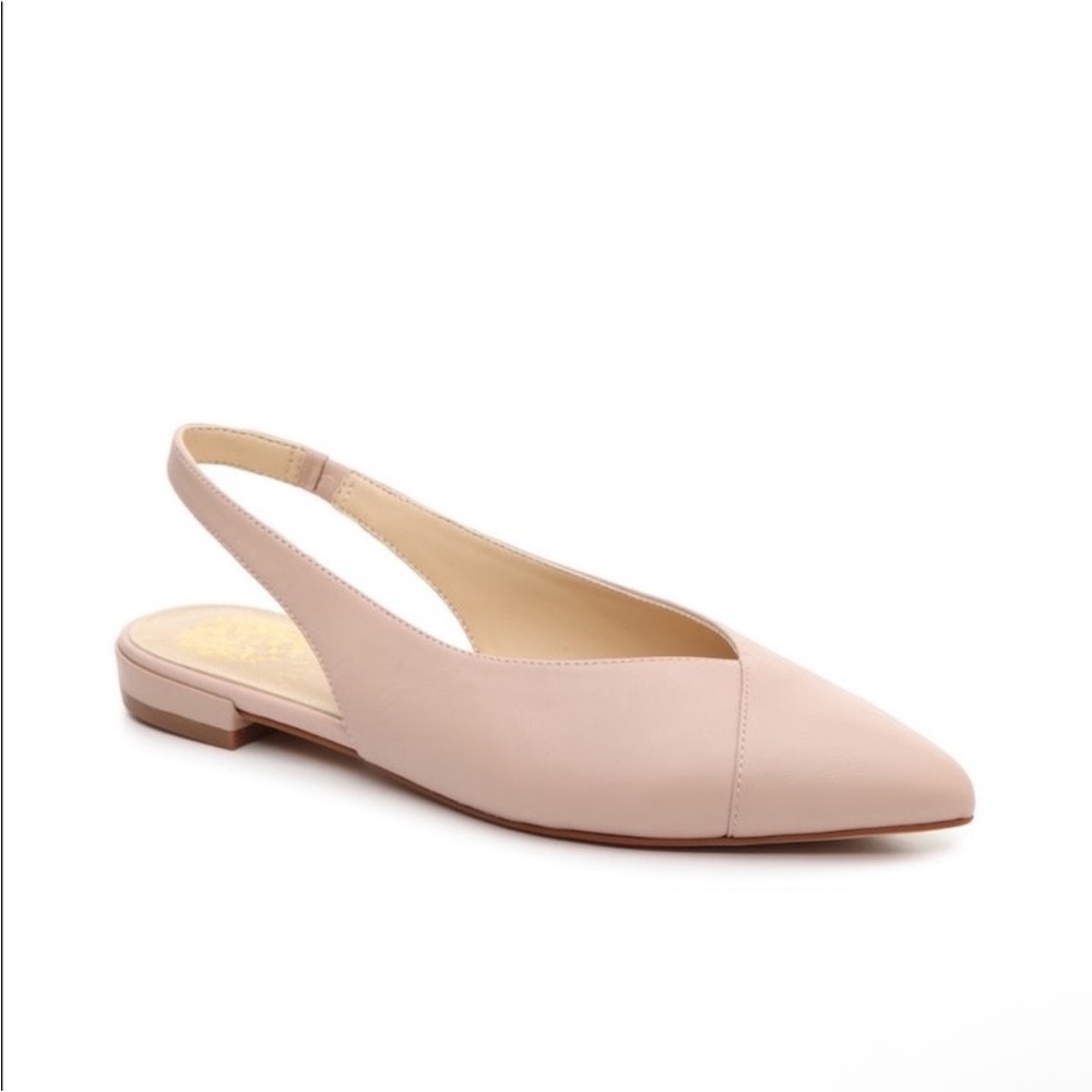Vince Camuto Jasenia Slinback Flat Shoes in light pink - size 8